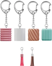 Keychain Cap for Summer Fridays, Compatible with LANGIGE Lip Balm, Portable... 