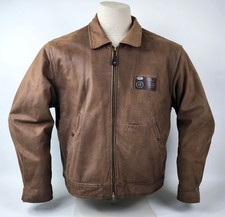 Giacca di pelle Chevignon pilota nappa skipper taglia XXL (L/XL) Flying Wear vintage anni 80