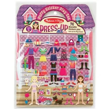 Puffy Sticker Play Set Dress-Up 76 Stickers