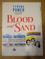 Rita Hayworth & Tyrone Power in Blood and Sand (1941) From Motion Picture Herald