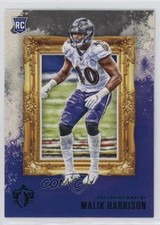 2020 Panini Chronicles Gridiron Kings Green Malik Harrison #GK-18 1l3m