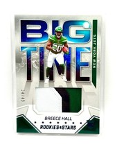 2022 Panini Rookies & Stars Breece Hall Big Time Patch RC /49