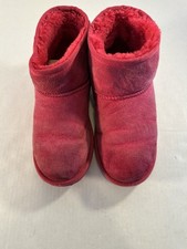 Ugg Classic Ultra Mini Kids Dark Peony Girls Kids Size 5