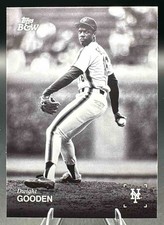2025 Topps Black and White Dwight Gooden #93 Mets