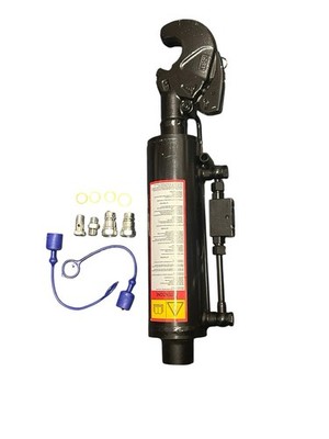 Sparex Hydraulischer Oberlenker Kat. 3 Ø32mm mit Q.R. CBM Haken   90mm Zylinder