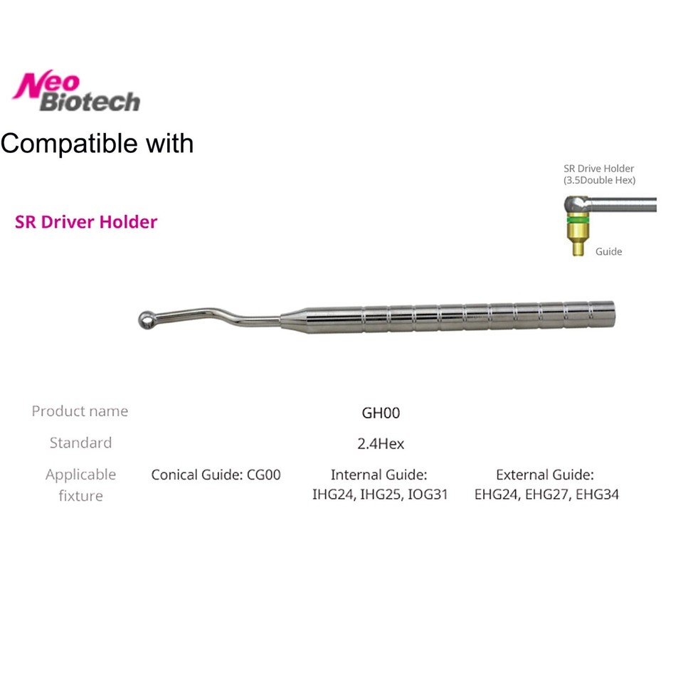 Kit D'extraction De Vis D'implant Dentaire Cassée - Outil Chirurgical Universel NeoBiotech, Pour Dentiste