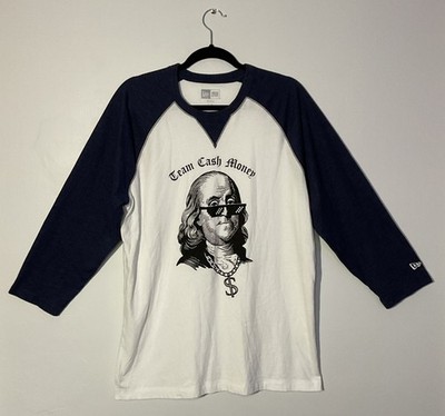 New Era T-Shirt Print  Team Cash Money  Size L