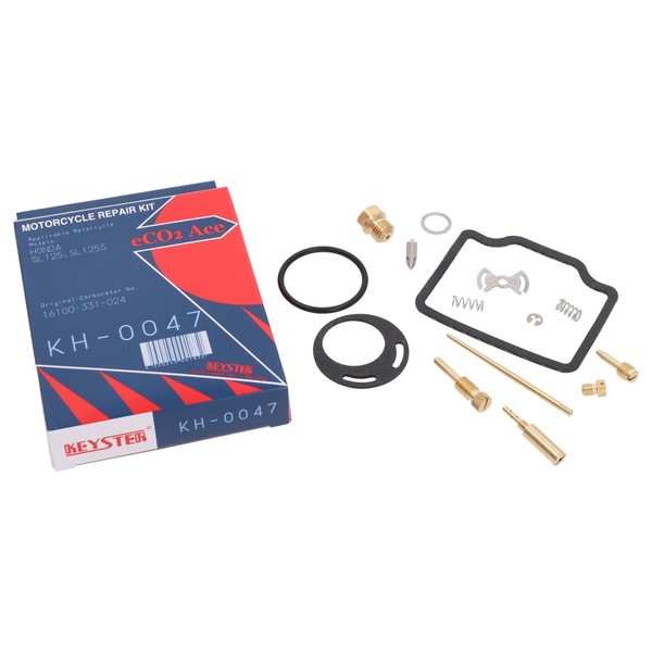 Vergaser Reparatursatz FüR Honda SL125 S SL125S 1971 - 1976 Dichtsatz Keyster-image