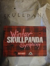 Popmart Skullpanda Winter Symphony plush pendent, Secret Wishes 