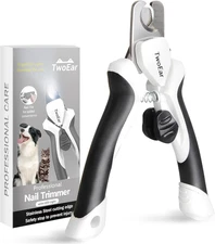 Dog Nail Clippers with Light, Dog Nail Trimmers with Quick Sensor & Safety Gu...