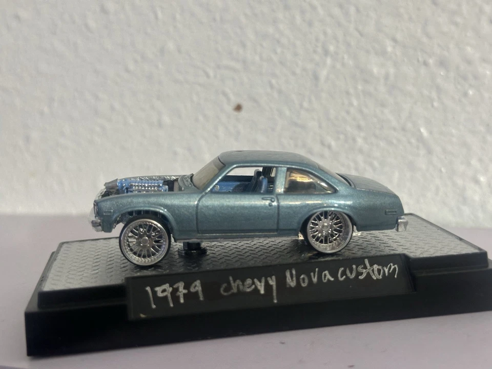 Chevy Nova 1969 Matchbox personalizado 1/64 Foto 3 de 4
