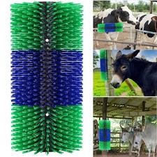 Kratzbürste halbrund 43,5x19, 2cm Kuhbürste, Viehbürste für Rinder und Pferde