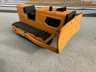 Tonka T-6 Vintage Pressed Steel Dozer Yellow Black Construction Toy Bulldozer