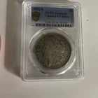 1892-S MORGAN SILVER DOLLAR PCGS GOLD SHIELD VF DETAILS