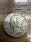 1939-D Mercury Dime - Actual Silver Coin Shown Fine Shape Same Day Shipping Free