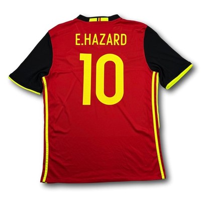 Belgien - 2016 - Heim - L - adidas - E.Hazard #10