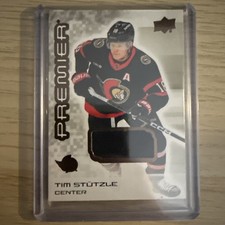 2024-25 UD Upper Deck Premier Tim Stutzle Patch