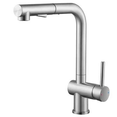 CECIPA MAX Küchenarmatur Wasserhahn Küche Ausziehbar Brause 360° Spültischarmatur Edelstahl