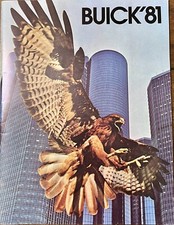 1981 Buick Full Line Dealership Sales Brochure Skylark LeSabre Electra Riviera