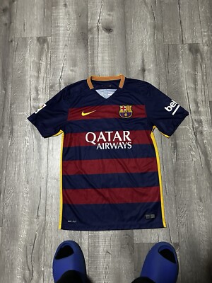 激レアNike FC Barcelona 2015シーズン シャツ s-l400.jpg