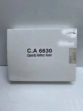 CHAUVIN ARNOUX CA6630 CAPACITY BATTERY TESTER