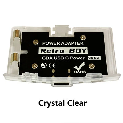 USB/TYPE-C External Power Adapter For Retro BOY GBA ADVANCE Gameboy Game Console