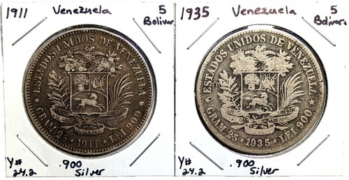 1935 Germany 2nd President Paul von Hindenburg Silver German 5