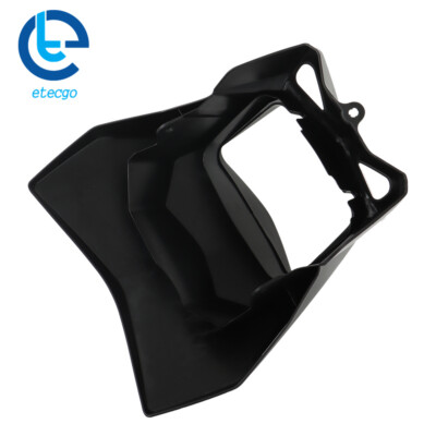 Suzuki DR-Z400S DRZ400SM Headlight Cover - Black Plastic, PIT66