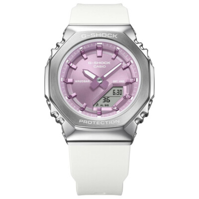Casio G-Shock GM-S2110-7A6JF Minimal Design Analog Digital Women
