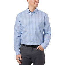 Calvin Klein Men  s Comfort Dress Shirt, M 15-15 1/2 34/35 