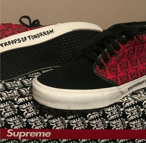 FW07 Supreme Vans x Neighborhood Chukka trainers UK 8.5 EU 42.5 US 9.5 Vintage