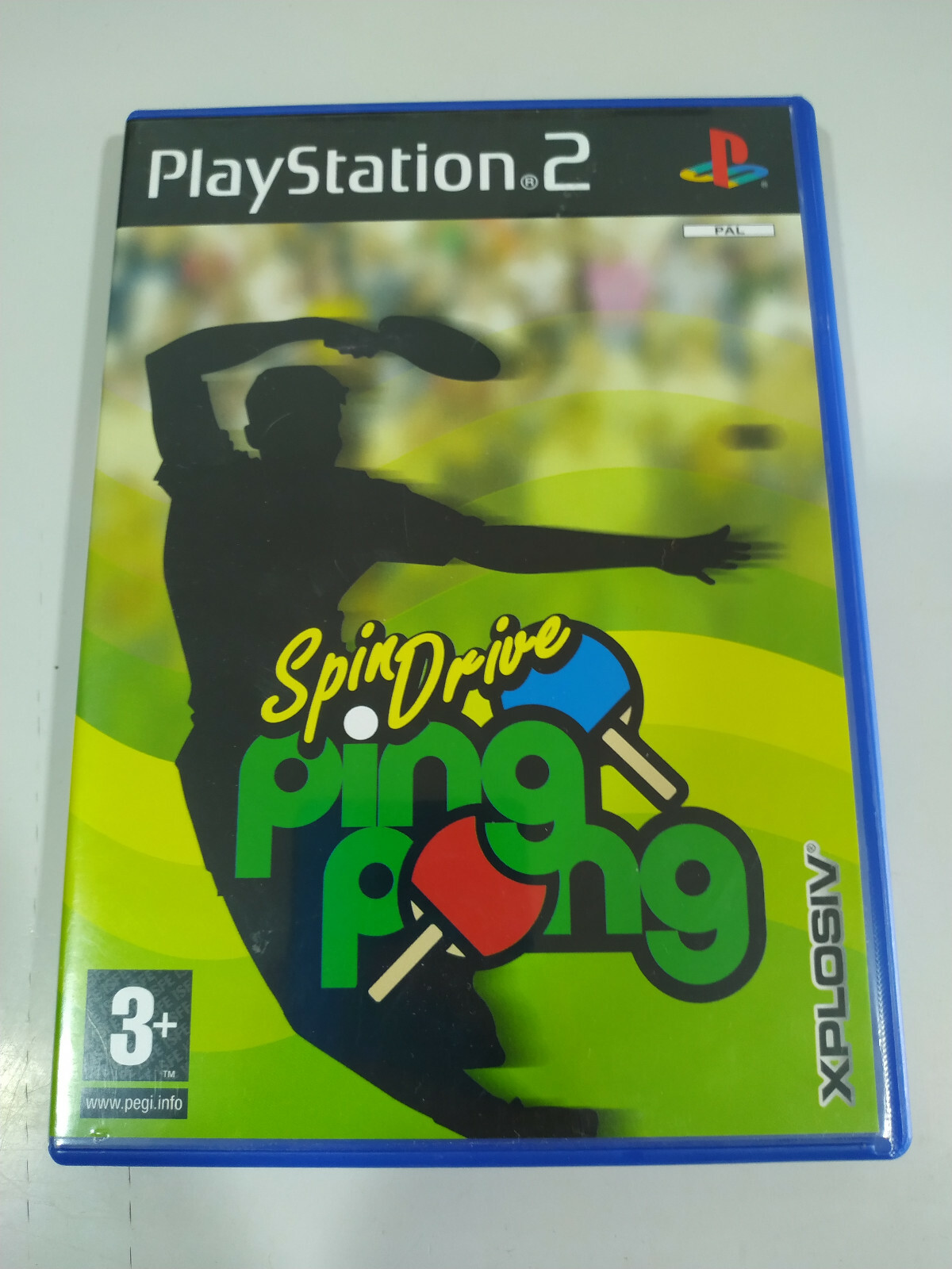 SpinDrive Ping Pong Xplosiv - Playstation 2 Juego Para PS2 - 3T