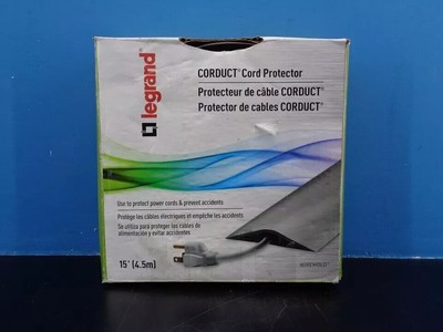 NEW LEGRAND WIREMOLD CDBK-15 CORDUCT OVERFLOOR CORD PROTECTOR RUBBER DUCT FLOOR