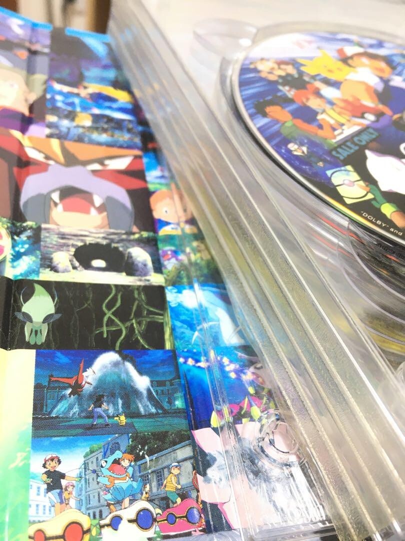 POCKET MONSTERS Pokémon Film PIKACHU THE MOVIE BOX 1998-2002 DVD