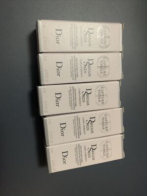 DIOR CAPTURE TOTALE DREAM SKIN GLOBAL AGE-DEFYING SKINCARE  5x 0.17 oz/ 5ml