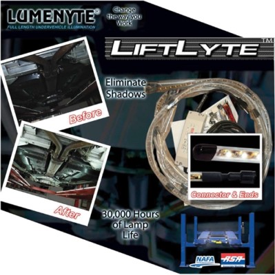 LED Lighting System for 4 post Vehicle lift 11' 8'' Magnet mount	LL-1000-140M