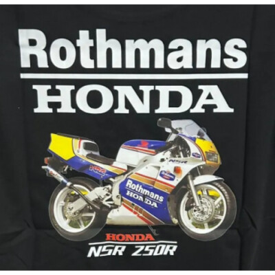 Rothmans x honda HRC MotoGP T-shirt NSR250R M Unused limited From