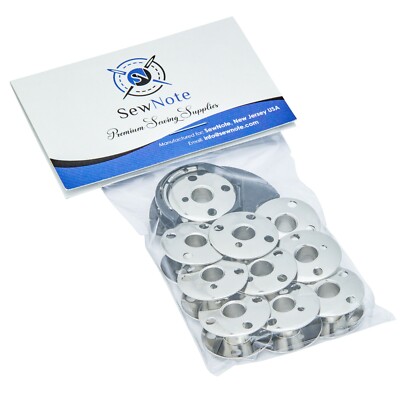 Class 66 Metal Bobbins and Apollo Bobbin Case Made to Fit Singer Sewing Machines