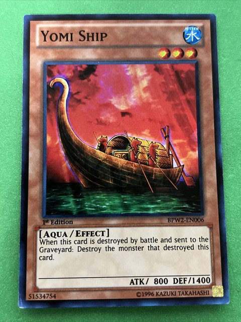 Yu-Gi-Oh! – Yomi Ship (BPW2-EN006) – Battle Pack 2: War Of The Giants – Round 2 – 1st Edition – Super Rara