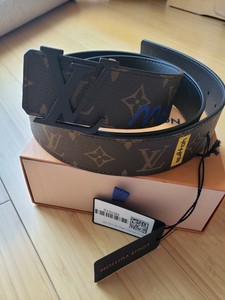 Louis Vuitton Belt 40mm Lv Initials 100cm Monogram Brown By Virgil