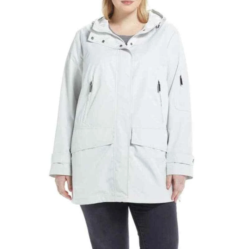 Ellen tracy top packable raincoat