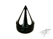 HAYABUSA BLACK CONTRAST CUT SPIKE YOKE CAP 2017 SUZUKI HAYABUSA