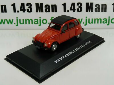 CVW1 1/43 IXO Direkt Citroën 2cv of the world: IES 3CV America 1986 Argentina