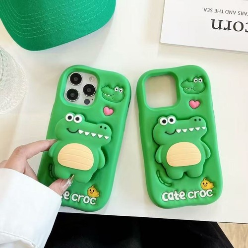 3D Cute Animal Cartoon Silicone Case for iPhone 678-11 12 13 14 15 16 Pro Max 17 - Picture 14 of 72