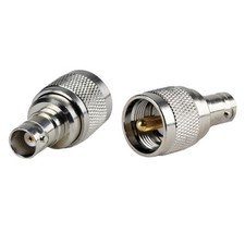 10-Pack UHF PL-259 Male to BNC Female RF Radio Antenna Coax Adapter Converter