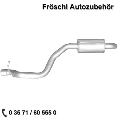 für Dodge Nitro 3,7 4,0 V6 4WD Endtopf Auspuff Auspuffanlage k*