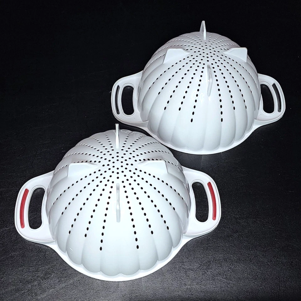 KitchenAid Colanders 5 Qt *Set of 2* w/Legs & Handles ~ Strain Pasta/Vegetables - Image 2 of 4