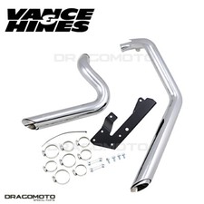 Harley XL 883 Sportster 2004-2009 Shortshots Impianto completo Vance & Hines ...