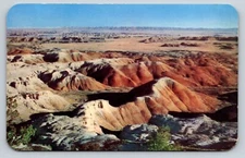 AZ  Painted Desert Lava from volacano activity Postcard