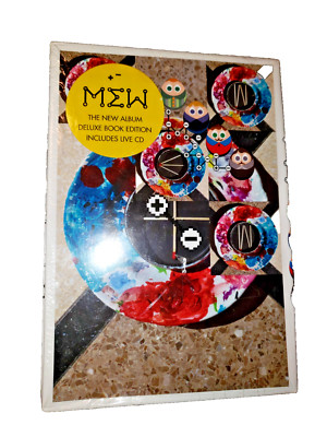 Mew The New Album Deluxe Book Edition Includes Live CD New and Sealed